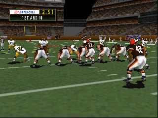 Madden NFL 2000 (USA) In game screenshot